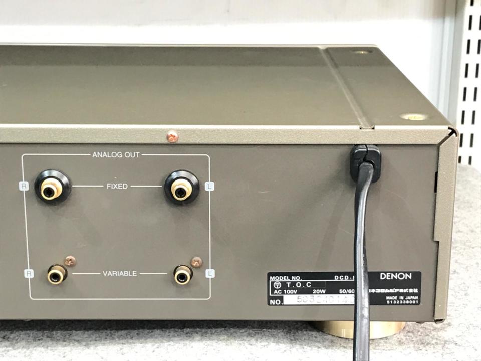 DENON　デノンCDプレーヤーDCD-S10　180,000円ピックアップ交換済　リモコン付 DCD-S10 DENON - 中古オーディオ 高価買取・販売 ハイファイ堂