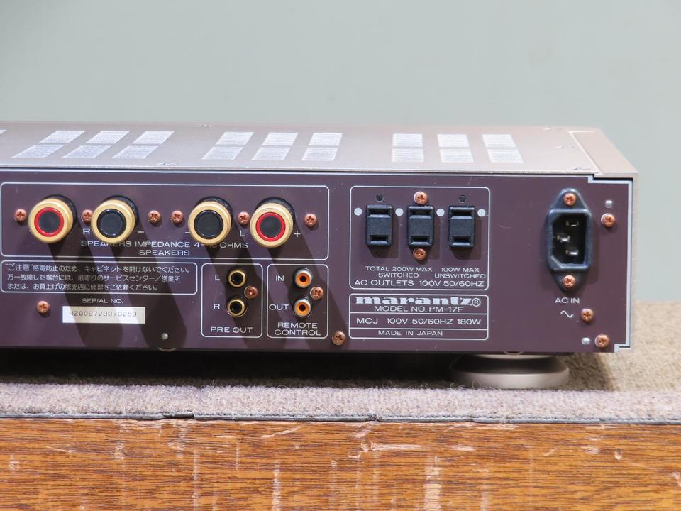 PM-17 marantz - HiFi-Do McIntosh/JBL/audio-technica/Jeff Rowland