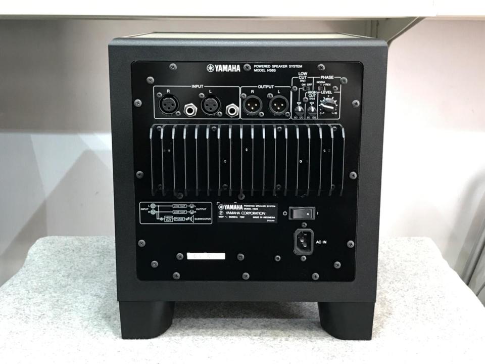 HS8S YAMAHA パワードサブウーファー ブラック YAMAHA HS8S(サブ
