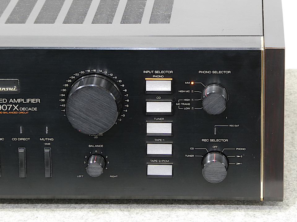 AU-D907X DECADE SANSUI - HiFi-Do McIntosh/JBL/audio-technica/Jeff