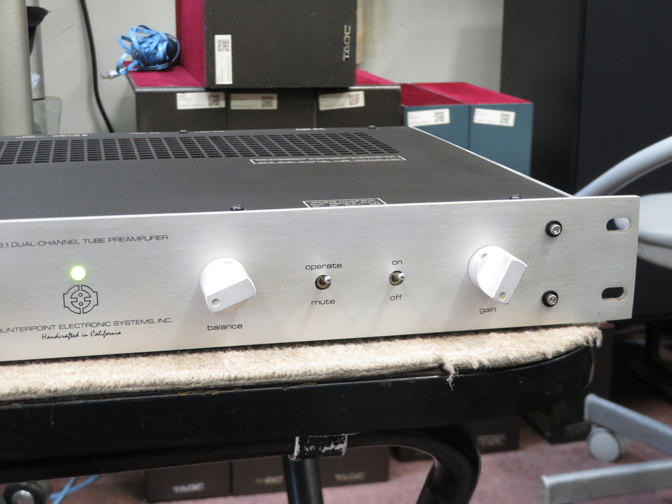JY7-183 現状品 音出OK｜COUNTERPOINT SA-3.1 DUAL-CHANNEL TUBE