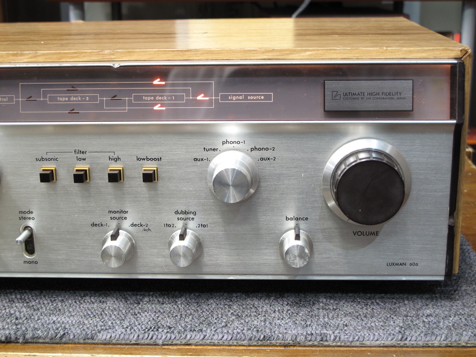 L-606 LUXMAN - 中古オーディオ 高価買取・販売 ハイファイ堂