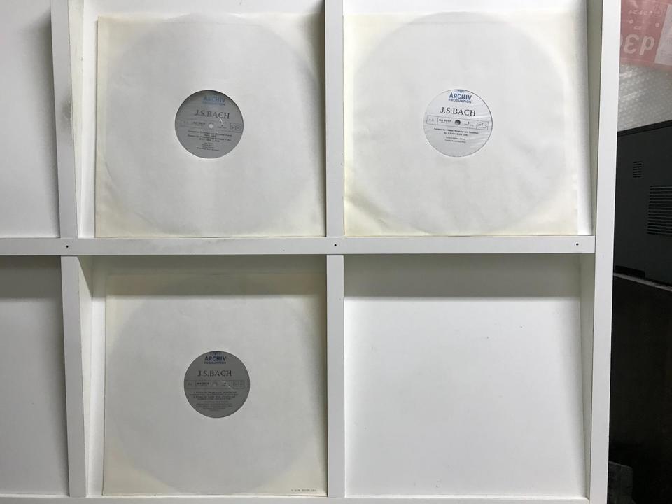 バッハ大全集 ―第5巻 協奏曲 ― ARCHIVレーベル（11枚組レコード） バッハ大全集・第5巻「協奏曲」（ARCHIVE）11枚組 - 中古オーディオ