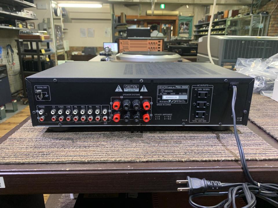 デノン　PMA-390SE　プリメインアンプ　メンテナンス品　動作確認済み PMA-390SE - プリメインアンプ | Denon - 日本