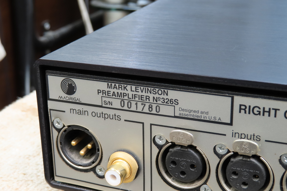No.326S Mark Levinson - 中古オーディオ 高価買取・販売 ハイファイ堂