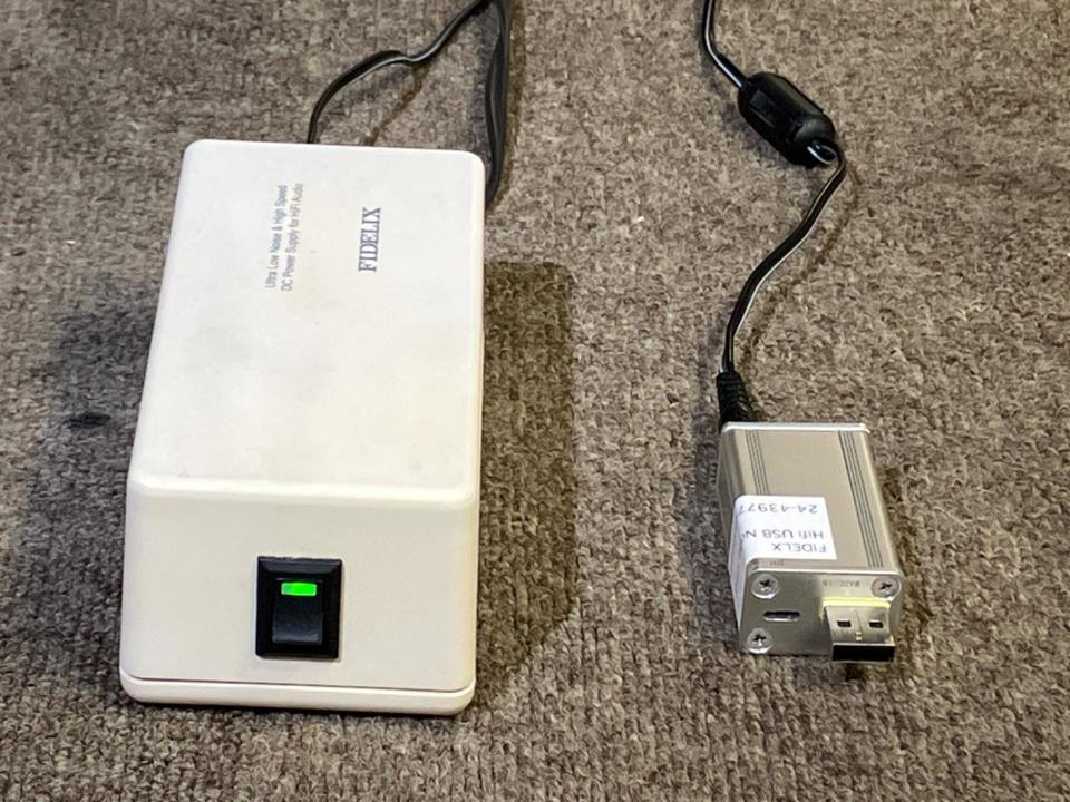 FIDELIX オーディオ用ACアダプター USB ノイズフィルター セット FIDELIX オーディオ用ACアダプター USB ノイズフィルター セット