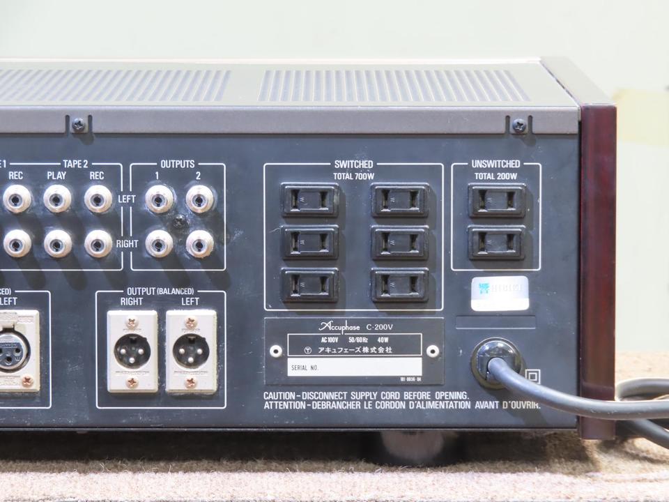 C-200V Accuphase - 中古オーディオ 高価買取・販売 ハイファイ堂