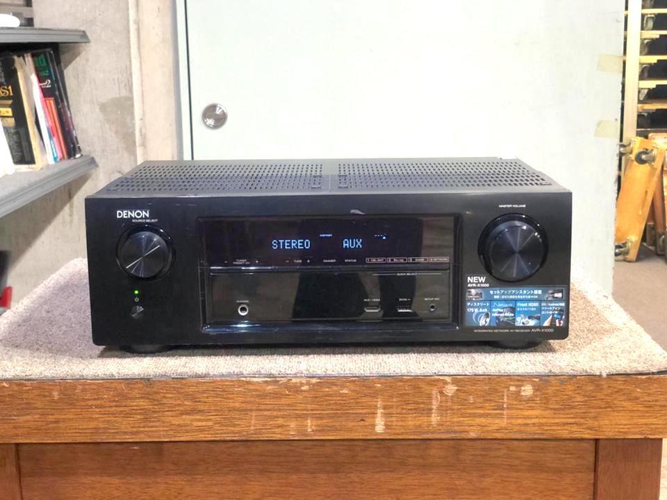 AVR-X1000 DENON - HiFi-Do McIntosh/JBL/audio-technica/Jeff Rowland