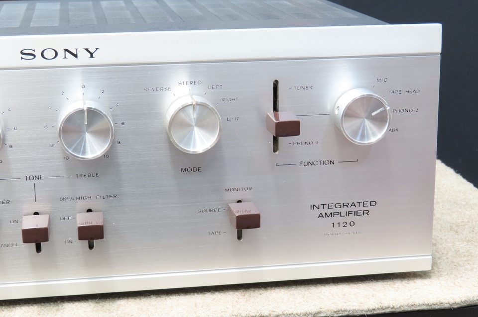 インテグレーテッドアンプ SONY TA-1120A プリメイン ソニー 名機 インテグレーテッドアンプ SONY TA-1120A プリメイン ソニー 名機