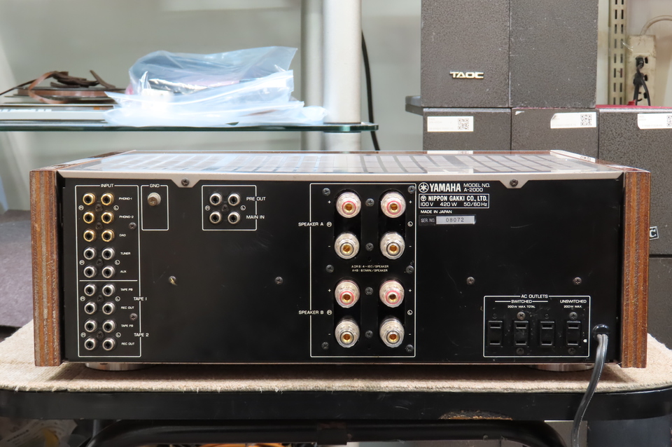Yamaha A-2000 アンプ 「メンテナンス調整済/安心で使用」 Yamaha A-2000 アンプ 「メンテナンス調整済/安心で使用」 Yamaha A