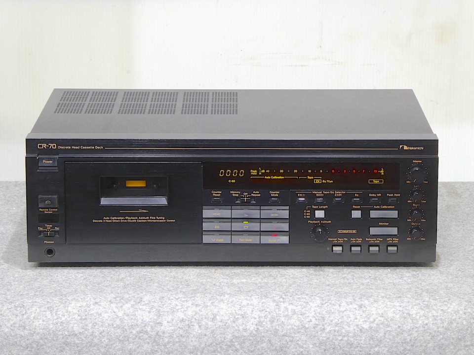 CR-70 NAKAMICHI - HiFi-Do McIntosh/JBL/audio-technica/Jeff Rowland