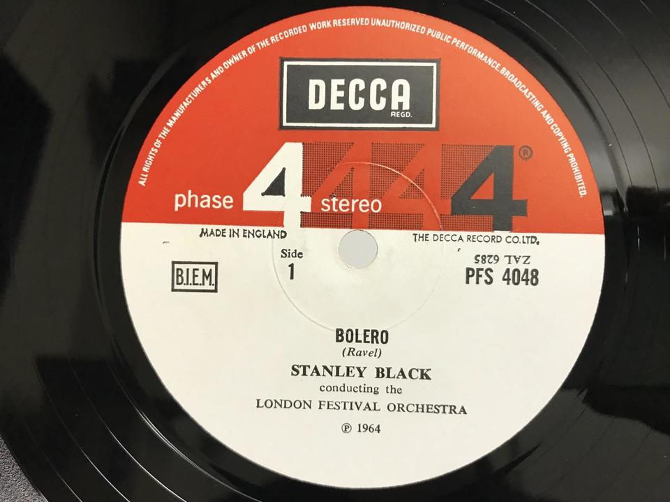 DECCA/LONDON PHASE 4 STEREO（イギリスプレス輸入盤）5枚セット