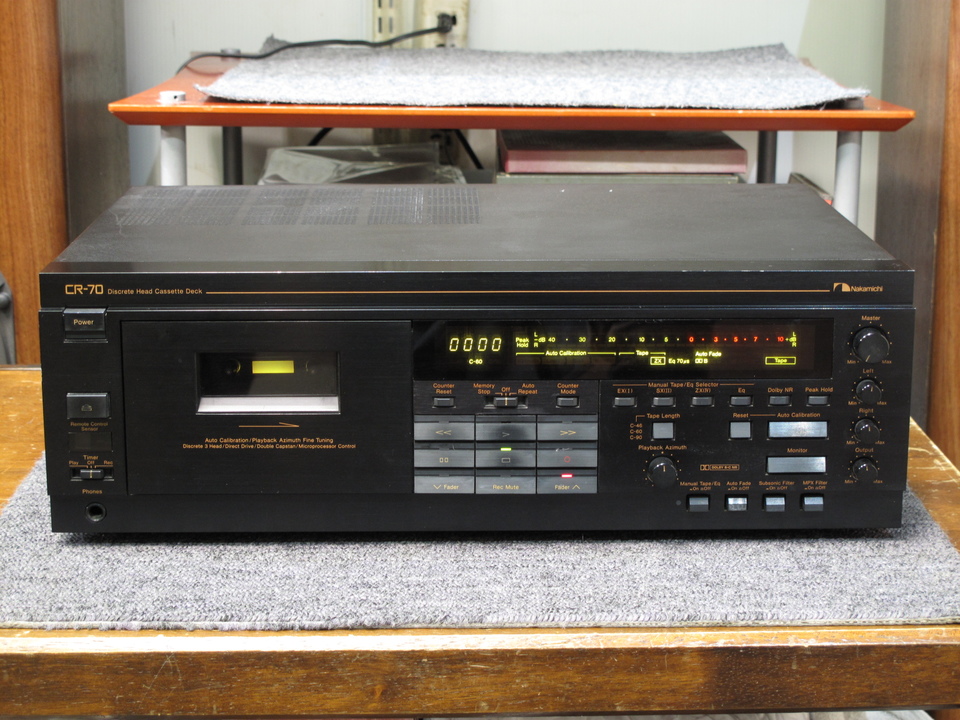 CR-70 NAKAMICHI - HiFi-Do McIntosh/JBL/audio-technica/Jeff Rowland