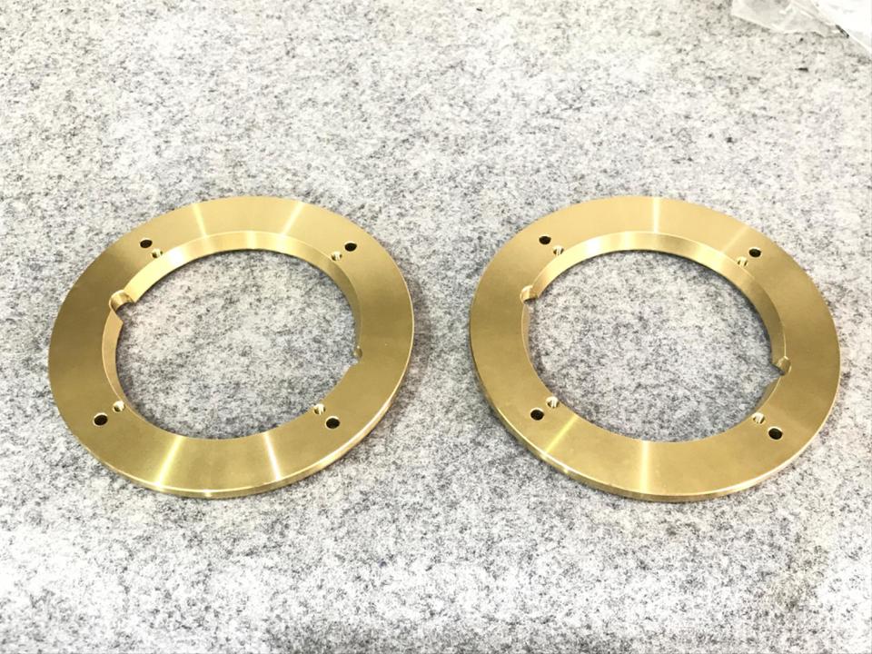 ＦＯＳＴＥＸ　Ｐ－１０８真鍮アダプターリング　ペア FOSTEX P－108真鍮アダプターリング ペア FOSTEX 真鍮製