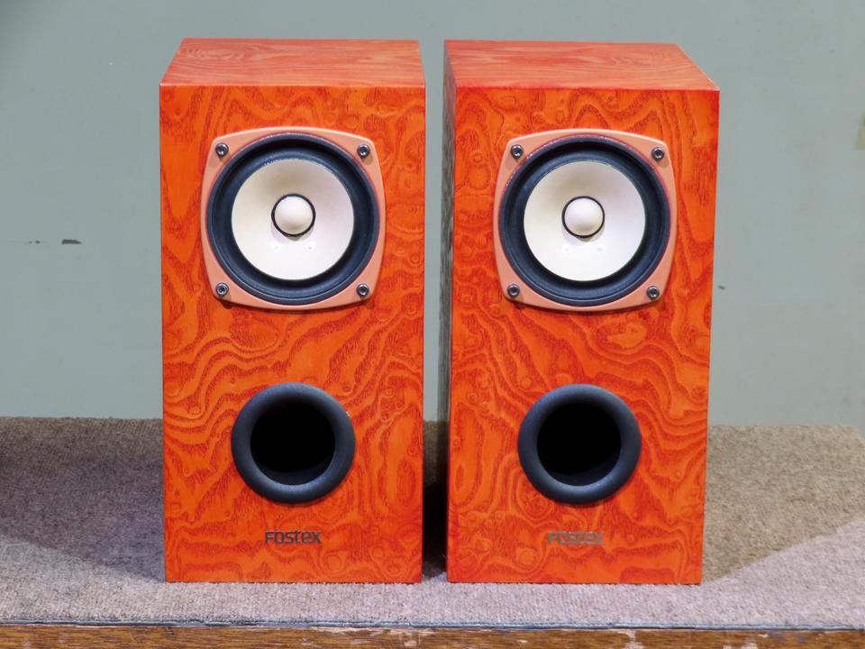 動作品】 FOSTEX 自作 スピーカー ペア FE103 コーン型