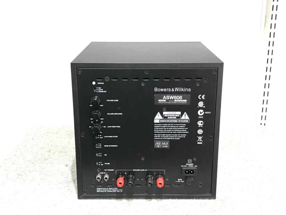 ASW608 B&W - 中古オーディオ 高価買取・販売 ハイファイ堂