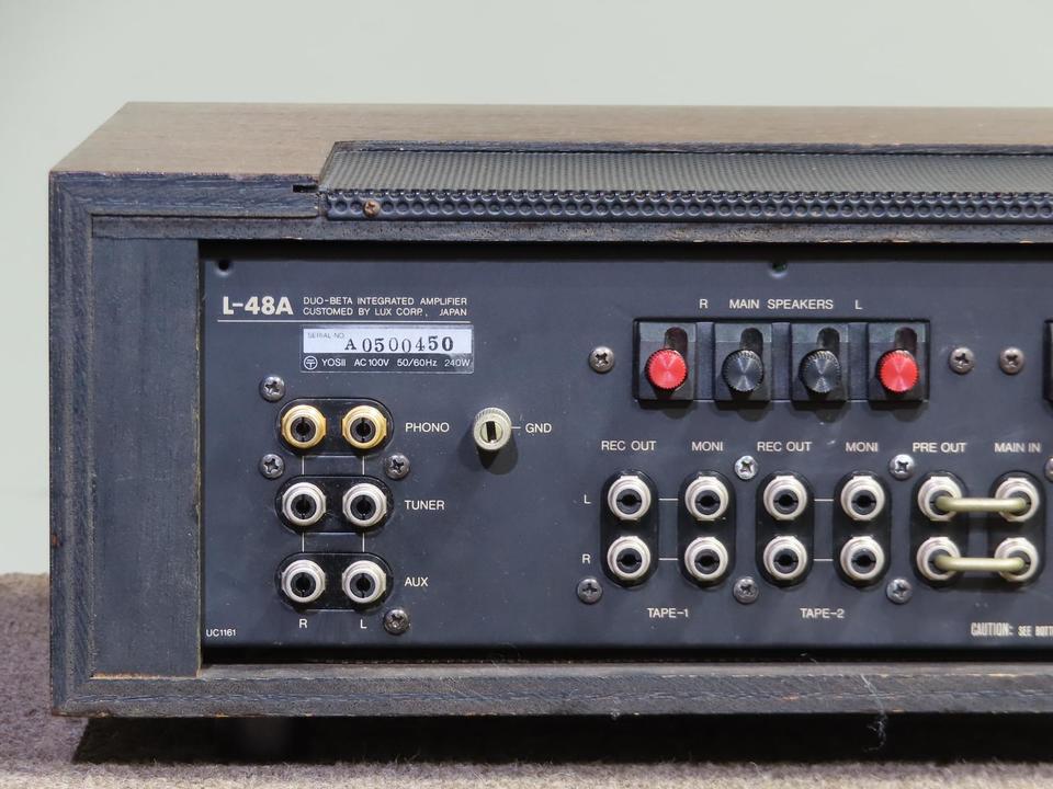 LUXMAN ラックスマンL-48A L-48X Ampl/Mixer Luxman, Lux Corp.; Kinsuido of Osaka, build