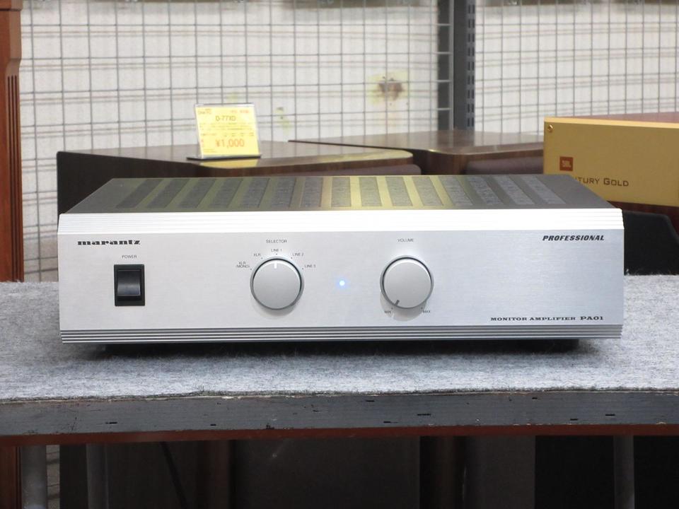 美品MARANTZ マランツ パワーアンプ PA01 美品MARANTZ マランツ パワーアンプ PA01 ジャンク】marantz/PA