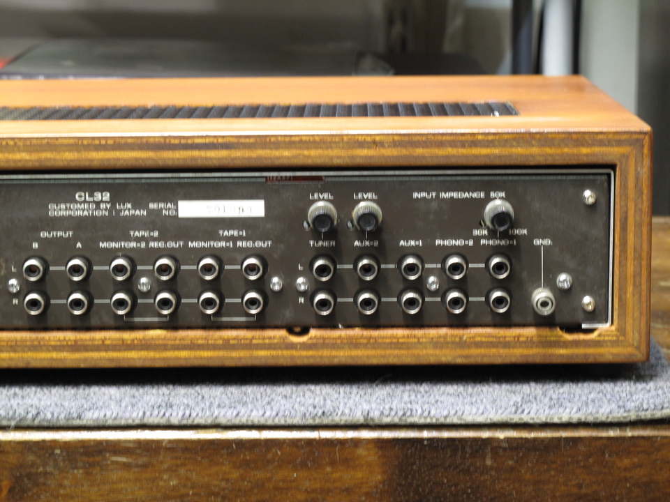 ラックスマン LUXMAN 往年の名機CL32真空管プリアンプ 動作品 LX-32u｜製品情報｜ラックスマン株式会社 - LUXMAN