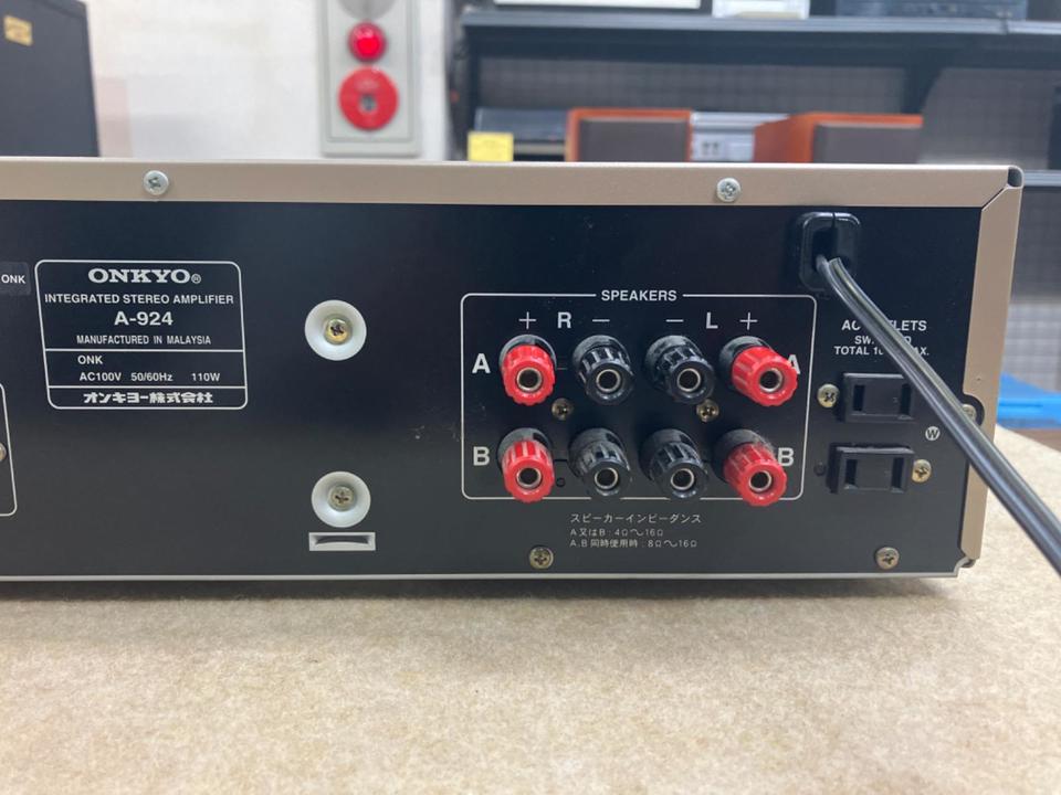 ONKYO A-924 インテグレーテッドステレオアンプ ONKYO A-924の仕様 オンキヨー/オンキョー