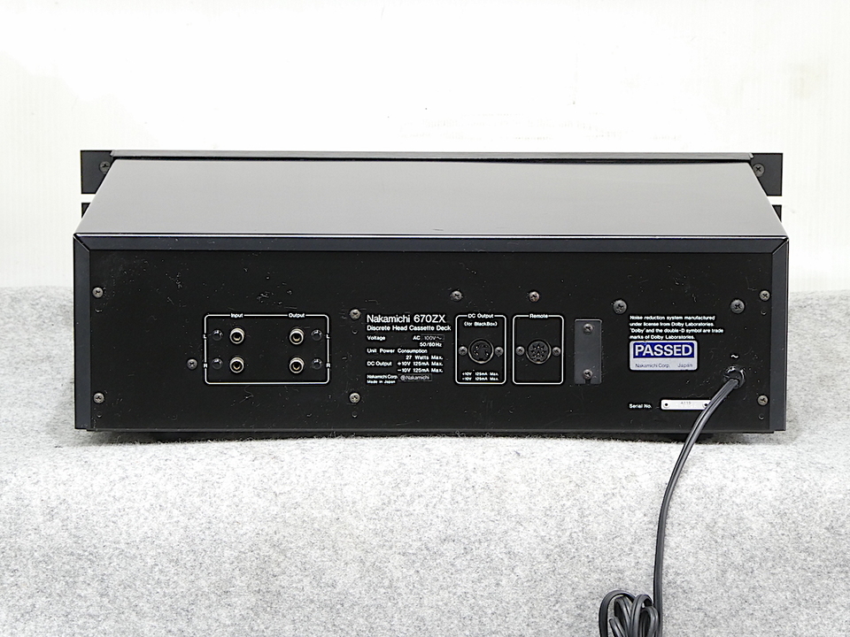 値下げ　定価31,290円　ディストーション 中古 激レア 目が光る 670ZX NAKAMICHI - 中古オーディオ 高価買取・販売 ハイファイ堂
