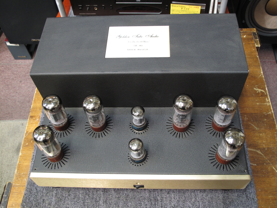 SE-40 GOLDEN TUBE AUDIO - 中古オーディオ 高価買取・販売 ハイファイ堂
