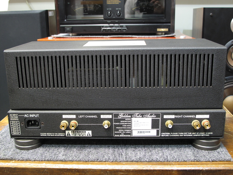 SE-40 GOLDEN TUBE AUDIO - 中古オーディオ 高価買取・販売 ハイファイ堂