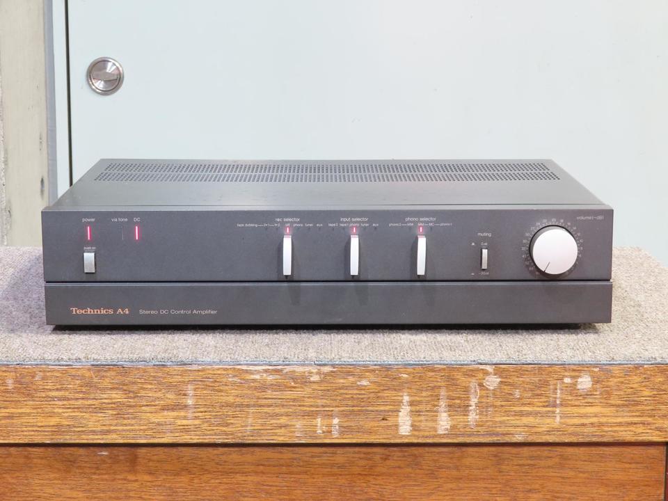 ジャンク品【Technics】 SU-A4 ステレオDCコントロールアンプ ジャンク品【Technics】 SU-A4 ステレオDCコントロールアンプ