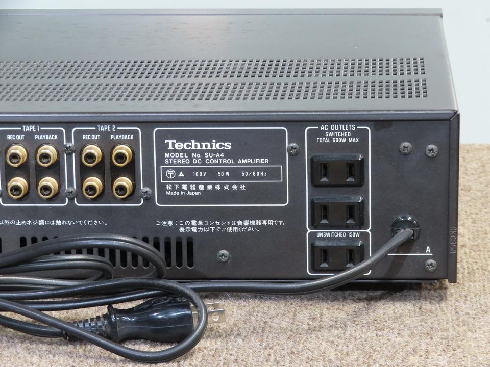 TECHNICS テクニクス SU-A4 アンプ プリアンプ 【公式通販】