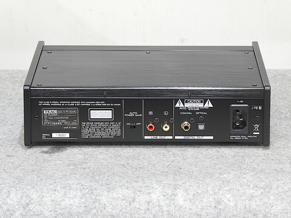ティアックpd-501hr PD-501HR | 特長 | TEAC - プレミアムオーディオ
