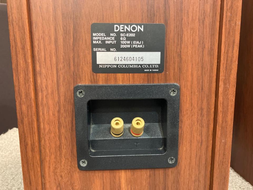 スピーカー・ウーファー DENON SC-E202 美品 DENON SC-E202 デノン スピーカー 左右 同番ペア - メルカリ