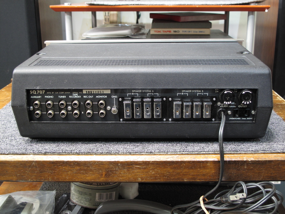 LUXMAN SQ707の仕様 ラックスマン