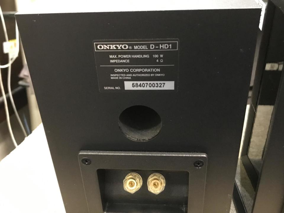 良音 ONKYOの異端児 D-HD1 超低能率77.5dB 2ウェイ デスクトップ