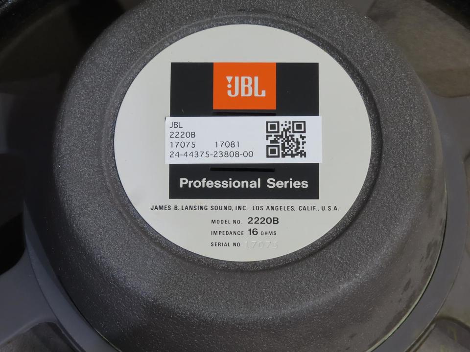 JBL 2220B ペア音出し確認済み JBL 2220B ペア音出し確認済み