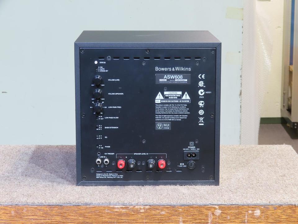 ASW608 B&W - 中古オーディオ 高価買取・販売 ハイファイ堂