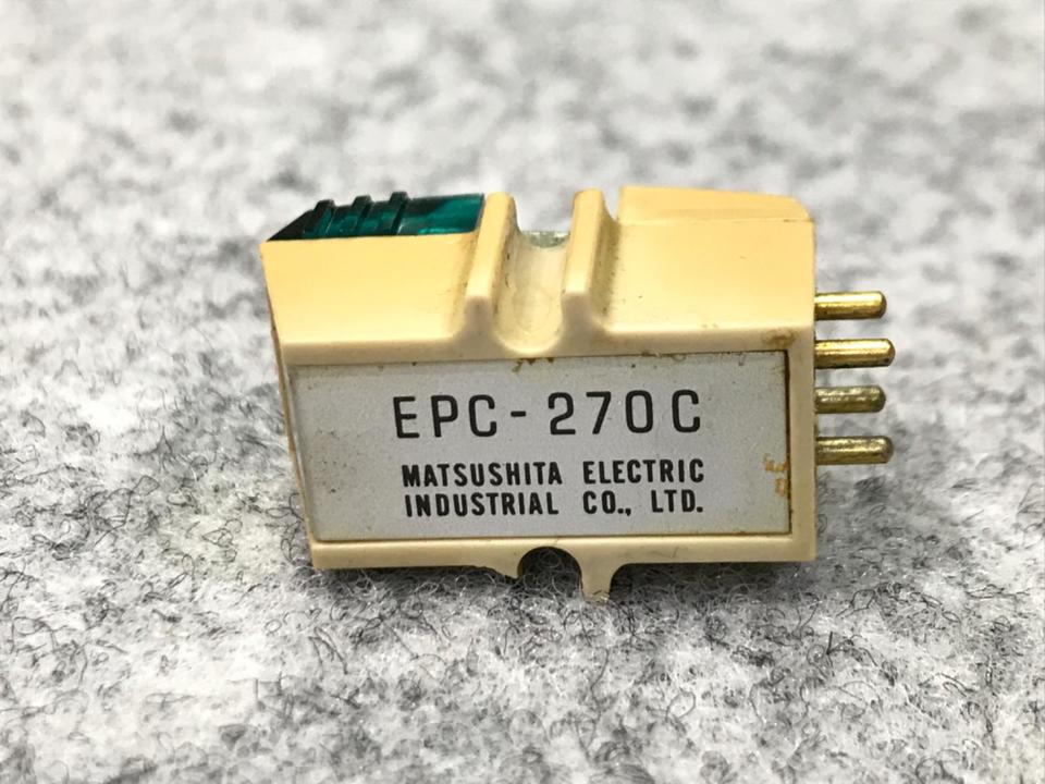 ☆レコード針新品付属 Technics EPC-270C シェル付き完動品