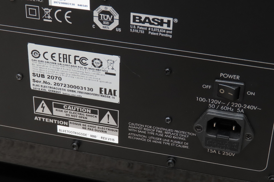 SUB2070 ELAC - 中古オーディオ 高価買取・販売 ハイファイ堂