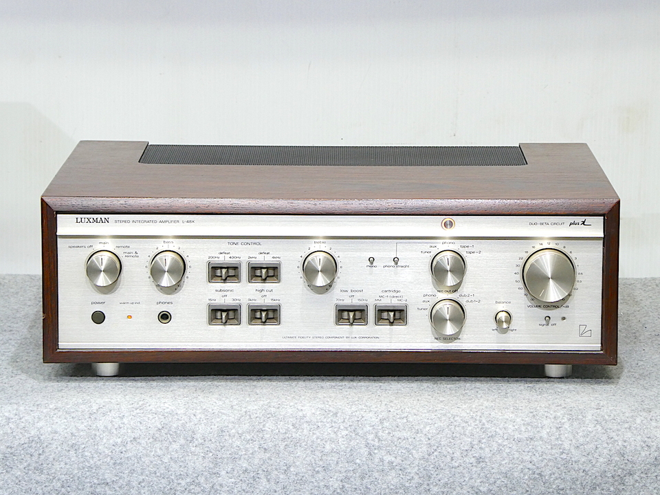 メンテ済み 美品 LUXMAN L-48X 完動品 LUXMAN|プリメインアンプ|HARDOFFオフモール（オフモ