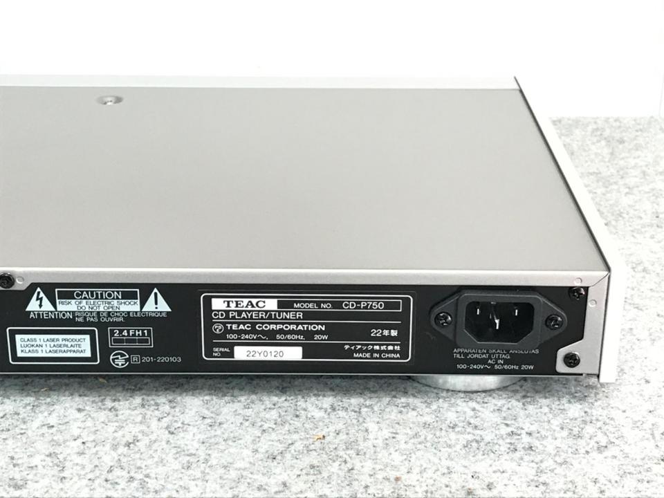 CD-P750 TEAC - 中古オーディオ 高価買取・販売 ハイファイ堂