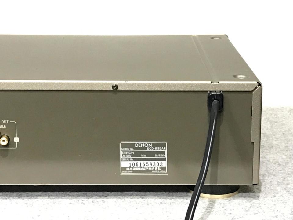 中古】DENON デノン (デンオン) 日本コロムビア DCD-1550AR-N ゴールド