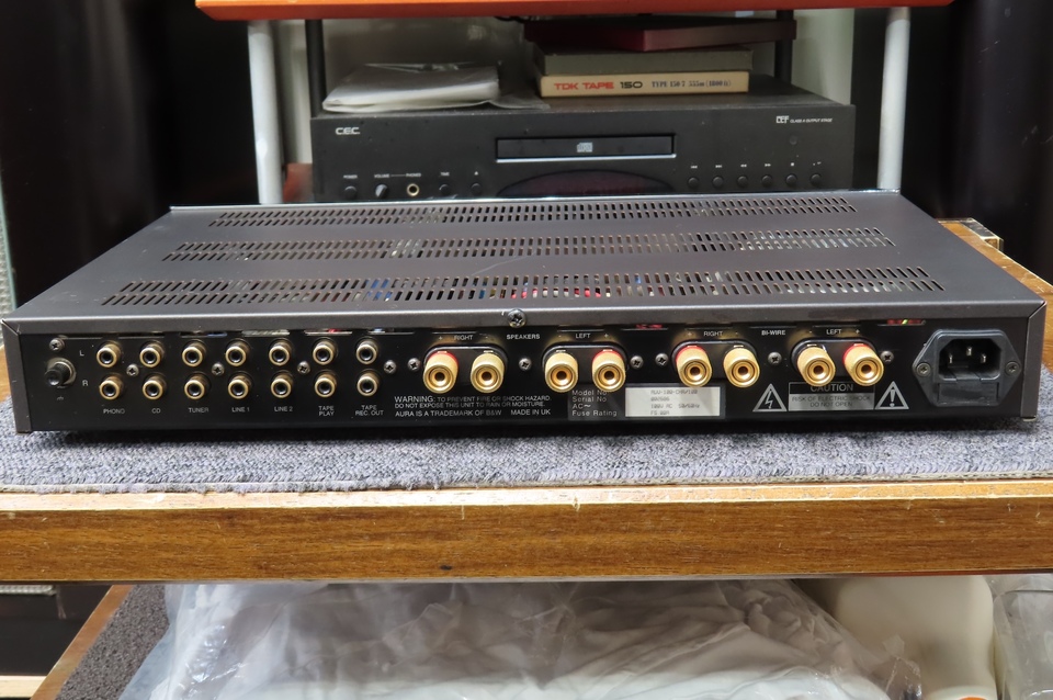 Aura VA100II アンプ 簡易動作確認 AUV-100-2-CHR Aura VA-100 EVOLUTION II : ブログというよりメモ
