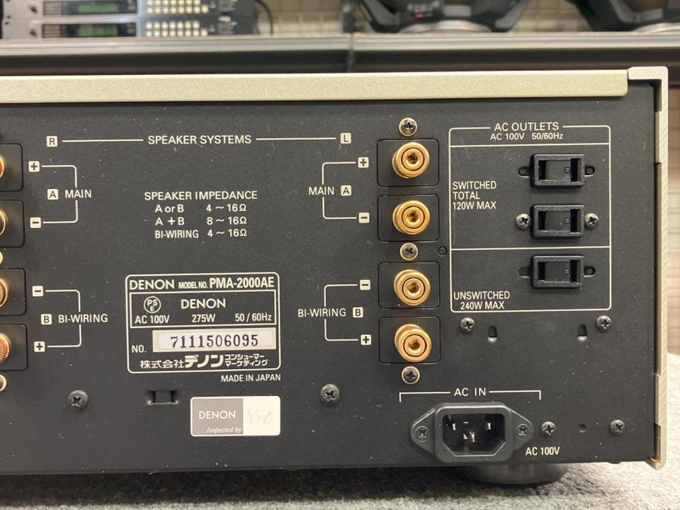 PMA-2000AE DENON - 中古オーディオ 高価買取・販売 ハイファイ堂