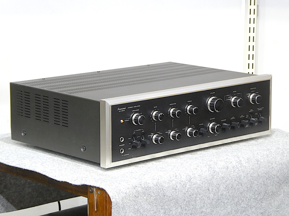 SANSUI AU-9500 ステレオアンプ あきらめよ