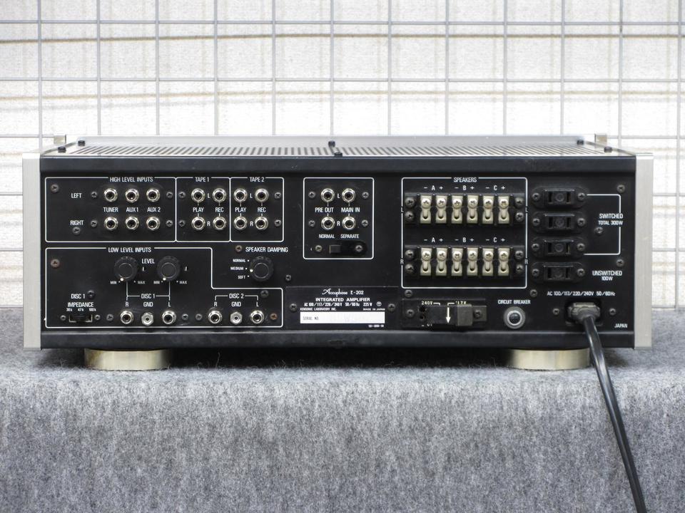 E-202 Accuphase - 中古オーディオ 高価買取・販売 ハイファイ堂