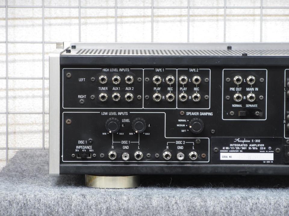 E-202 Accuphase - 中古オーディオ 高価買取・販売 ハイファイ堂
