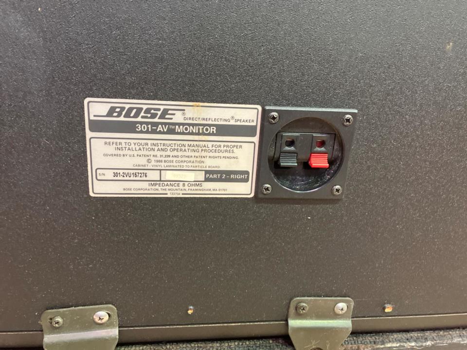 美品 BOSE 301AVM 元箱・取説あり Yahoo!オークション -「bose 301avm」の落札相場・落札価格