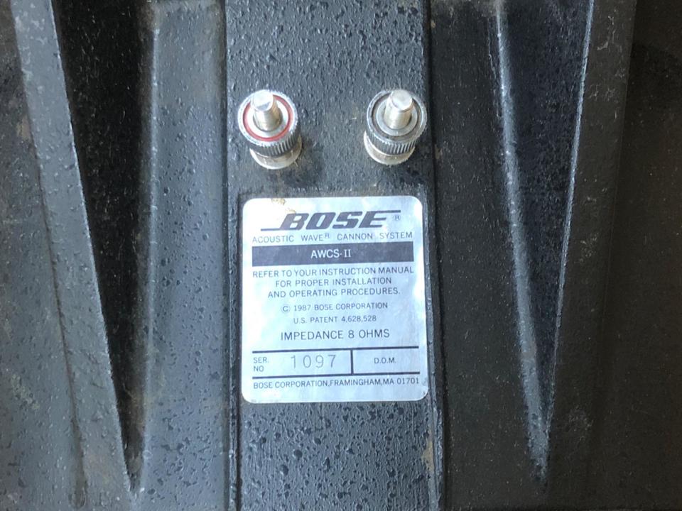 AWCS-2 BOSE - 中古オーディオ 高価買取・販売 ハイファイ堂