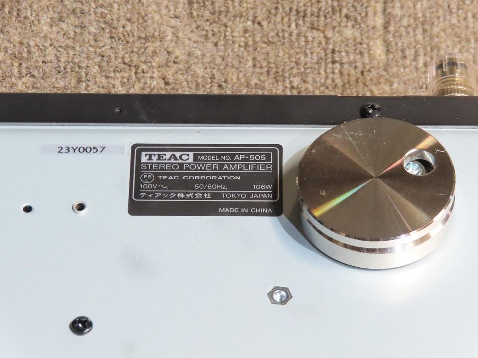 AP-505 TEAC - 中古オーディオ 高価買取・販売 ハイファイ堂