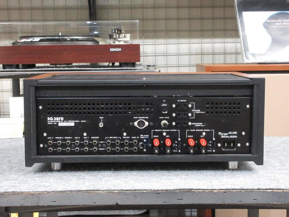 整備動作品・LUXMAN　SQ38FD　市販ケーブル付き Luxman SQ38FD Tube Amplifier Repair - YouTube