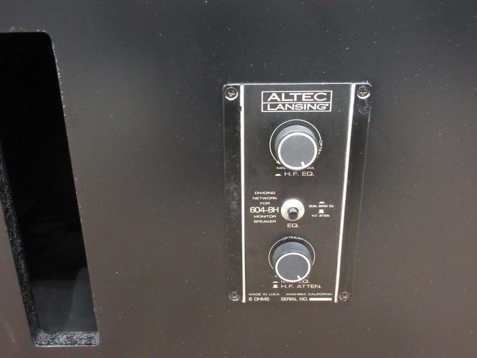 ALTEC アルテック　718A 604-8H 希少 ALTEC アルテック 718A 604-8H 希少 - メルカリ